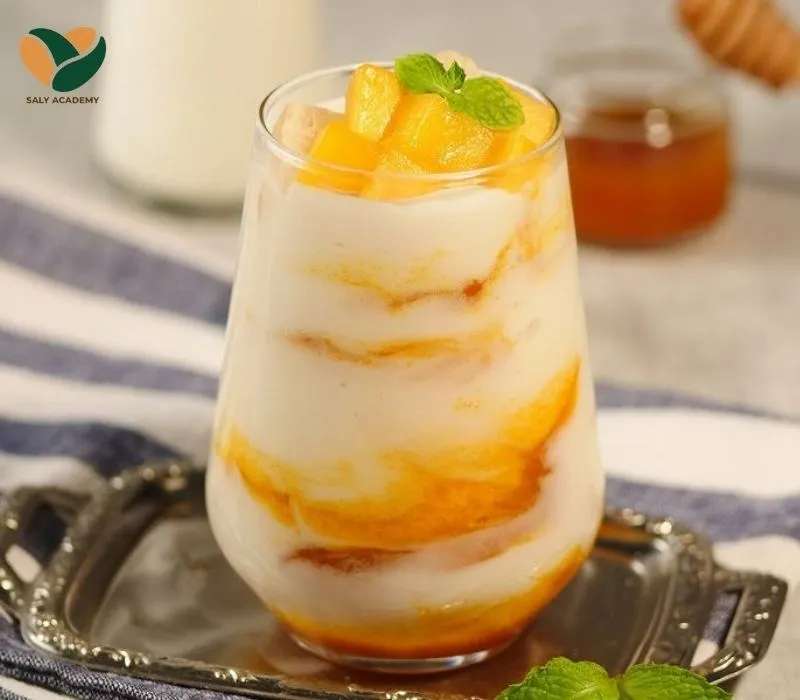 Sữa chua đá xay việt quất